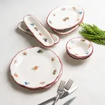 Porser Rustik Grace Fulya 14 Parça Kahvaltı Takımı resmi