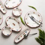 Porser Rustik Grace Fulya 14 Parça Kahvaltı Takımı resmi